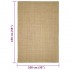 Alfombra de sisal para rascador 100x150