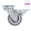 Ruedas giratorias 24 unidades 50 mm