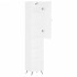 Aparador alto madera contrachapada blanco 34,5x34x180