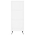 Aparador alto madera contrachapada blanco 34,5x34x180
