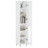 Aparador alto madera contrachapada blanco 34,5x34x180