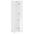 Aparador alto madera contrachapada blanco 34,5x34x180