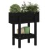 Jardinera madera maciza de pino negro 62x30x69