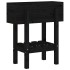 Jardinera madera maciza de pino negro 62x30x69