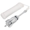 Ancla plegable cuerda hierro fundido galvanizado plata 4 kg