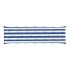 Cojines banco jardín 2 uds tela a rayas azul blanco 200x50x7