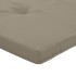 Cojines para tumbona 2 uds tela Oxford gris