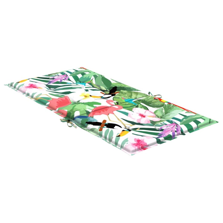 Cojines para silla con respaldo bajo 4 uds tela