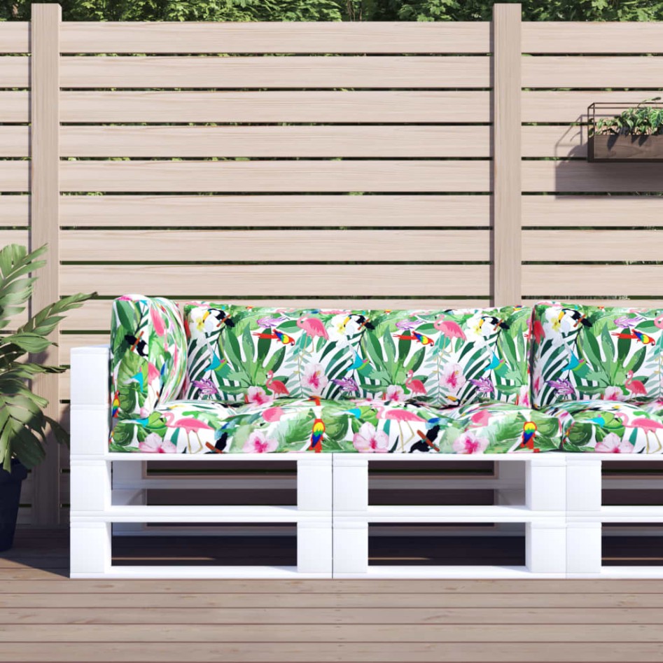 Cojines para palés 3 piezas tela Oxford