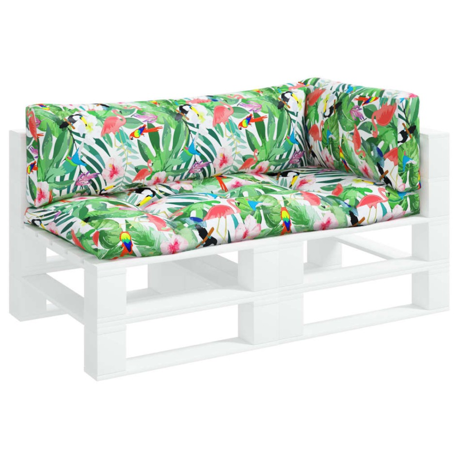 Cojines para palés 3 piezas tela Oxford