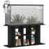 Soporte para acuario madera de ingeniería negro 120x40x60