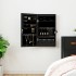 Espejo con joyero y luces LED para pared