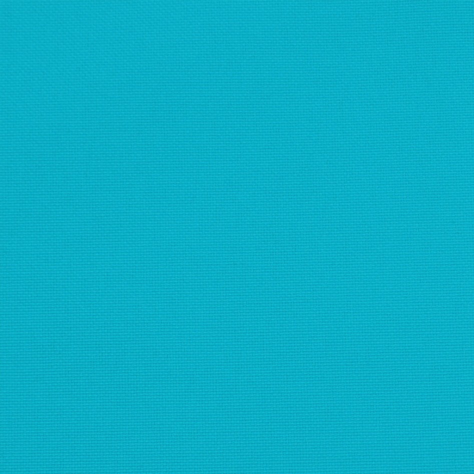 Cojines para banco de jardín 2 uds tela turquesa 200x50x7