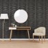 Paneles de pared 48 uds XPS piedra negro 50x50 cm 12