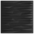 Paneles de pared 48 uds XPS piedra negro 50x50 cm 12