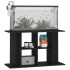 Soporte para acuario madera de ingeniería negro 100x40x60