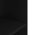 Soporte para acuario madera de ingeniería negro 60,5x36x72,5