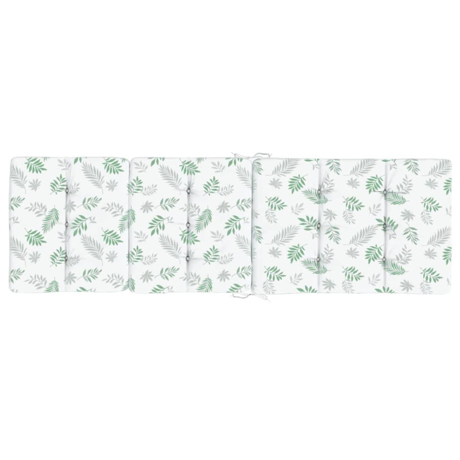 Cojines para tumbona 2 uds tela Oxford estampado de