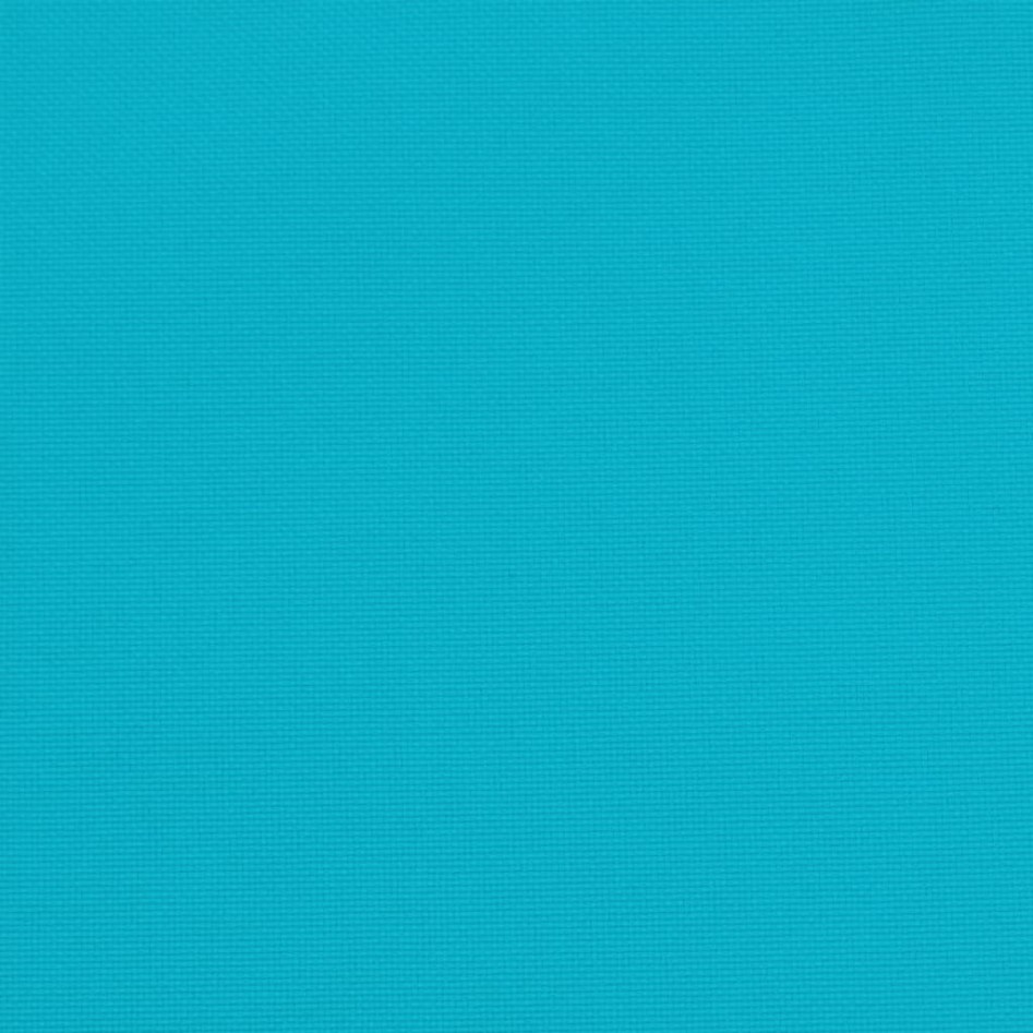 Cojines para silla 6 unidades tela turquesa 40x40x7