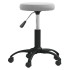 Silla de oficina giratoria de terciopelo gris