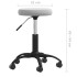 Silla de oficina giratoria de terciopelo gris