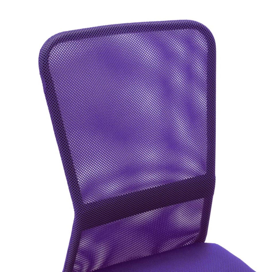 Silla de oficina de tela de malla morada 44x52x100