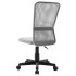 Silla de oficina de tela de malla gris 44x52x100