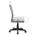 Silla de oficina de tela de malla gris 44x52x100