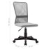 Silla de oficina de tela de malla gris 44x52x100