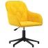 Silla de oficina giratoria de terciopelo