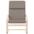 Sillón de relax de tela gris