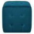 Mesitas de noche 2 unidades terciopelo azul 30x30x30