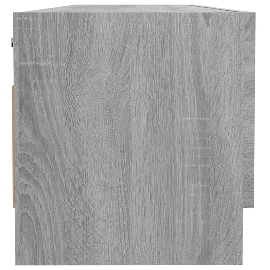 Armario madera contrachapada gris Sonoma 100x32,5x35