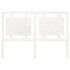 Cabecero de cama madera maciza de pino blanco 140,5x4x100