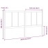 Cabecero de cama madera maciza de pino 140,5x4x100
