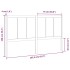 Cabecero de cama madera maciza de pino 165,5x4x100