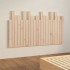 Cabecero de cama de pared madera maciza de pino 140x3x80