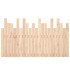 Cabecero de cama de pared madera maciza de pino 140x3x80
