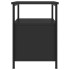 Mesitas de noche 2 uds madera de ingeniería negro 34x35,5x50
