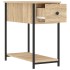Mesitas noche 2 uds madera ingeniería roble Sonoma 30x60x60