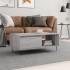 Mesa de centro madera contrachapada gris Sonoma 90x50x36,5
