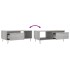 Mesa de centro madera contrachapada gris Sonoma 90x50x36,5