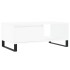 Mesa de centro madera contrachapada blanco 90x50x36,5