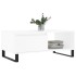 Mesa de centro madera contrachapada blanco 90x50x36,5