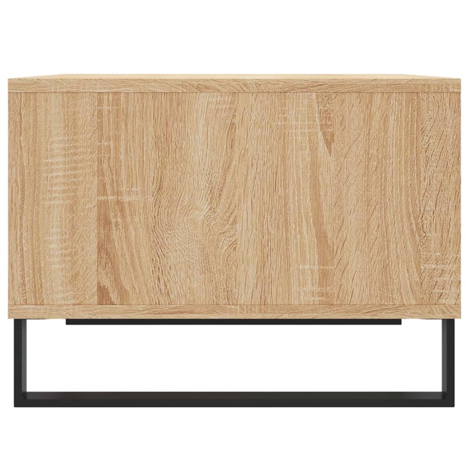 Mesa de centro madera contrachapada roble Sonoma 60x50x36,5