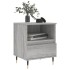 Mesita de noche 2 uds madera ingeniería gris Sonoma 40x35x50