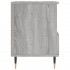 Mesita de noche 2 uds madera ingeniería gris Sonoma 40x35x50