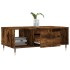 Mesa de centro madera contrachapada roble ahumado 90x50x36,5