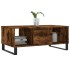 Mesa de centro madera contrachapada roble ahumado 90x50x36,5