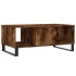 Mesa de centro madera contrachapada roble ahumado 90x50x36,5